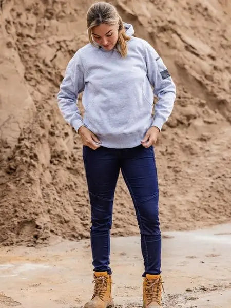 Bisley Women's Work Fleece Hoodie BKL6724 Bisley Workwear